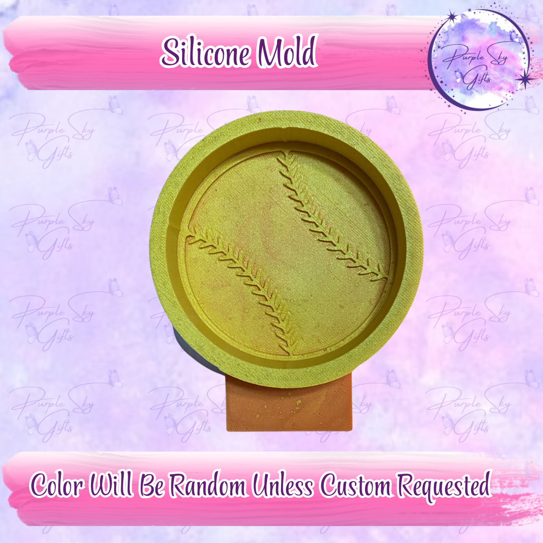 Baseball Freshie Mold Housing OR Silicone Mold