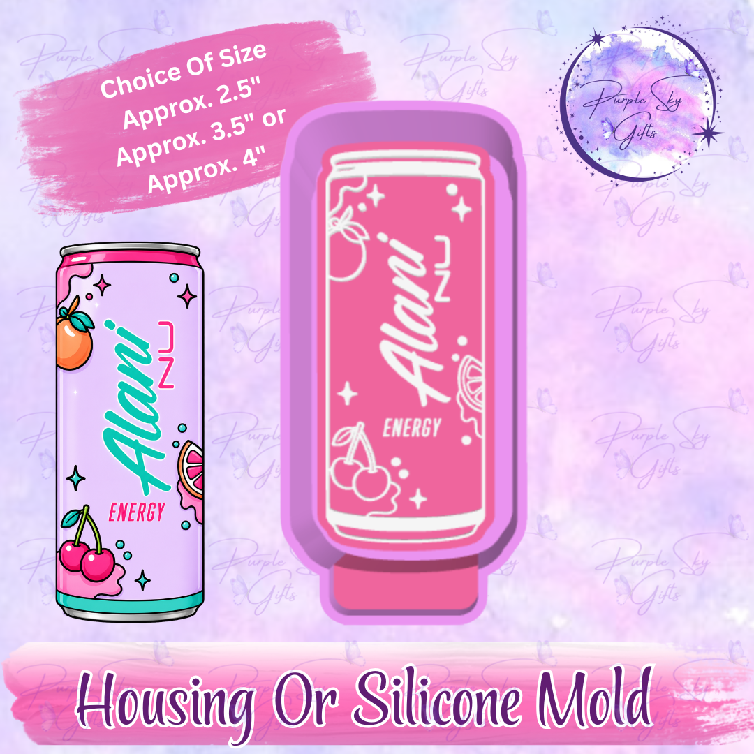 Alani Energy Drink Can Freshie Housing or Silicone Mold