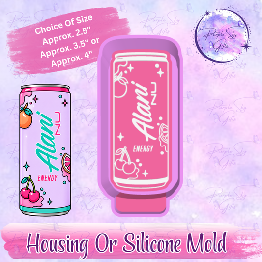 Alani Energy Drink Can Freshie Housing or Silicone Mold