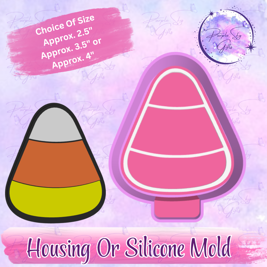 Candy Corn Housing or Silicone Mold