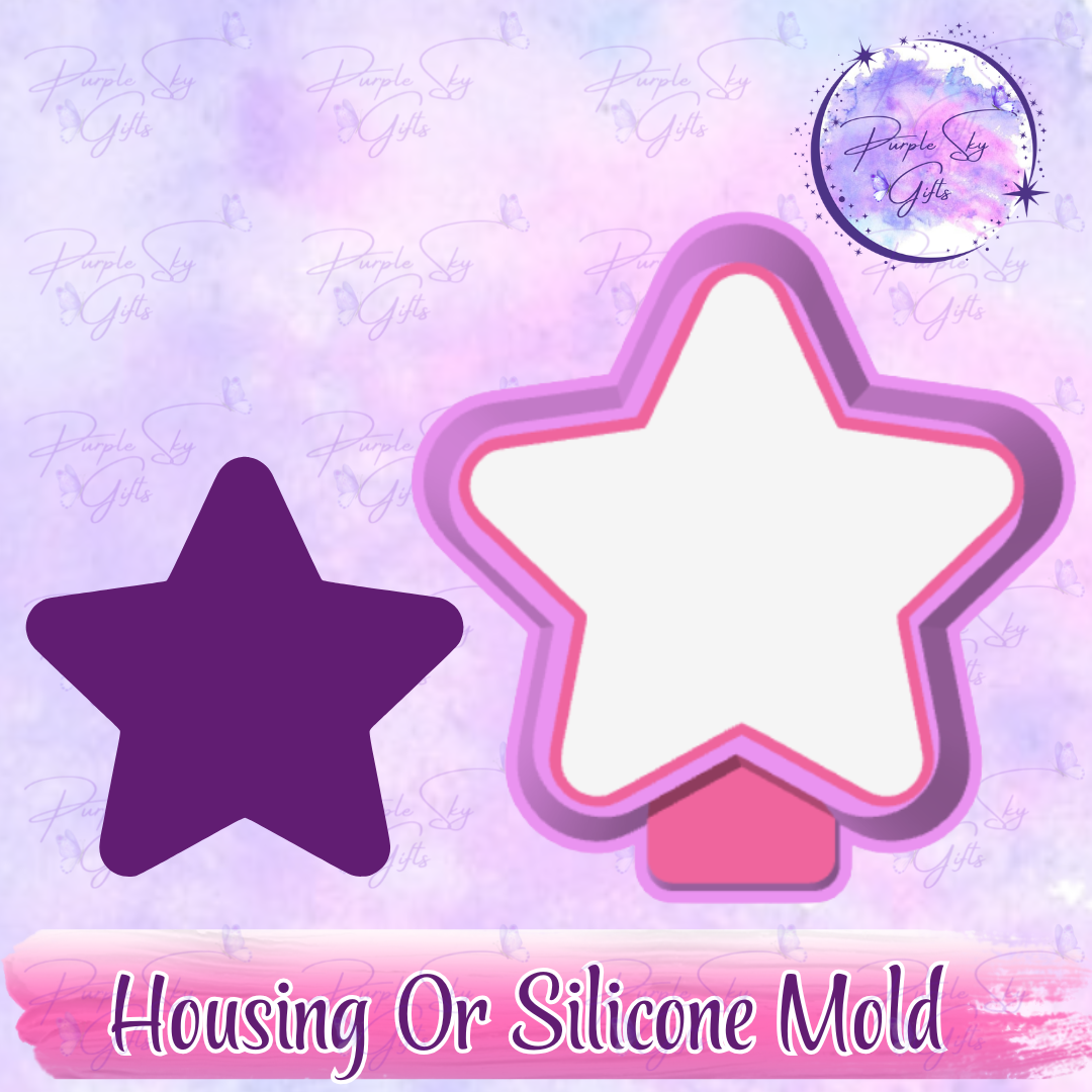 Star Mold Housing or Silicone Mold