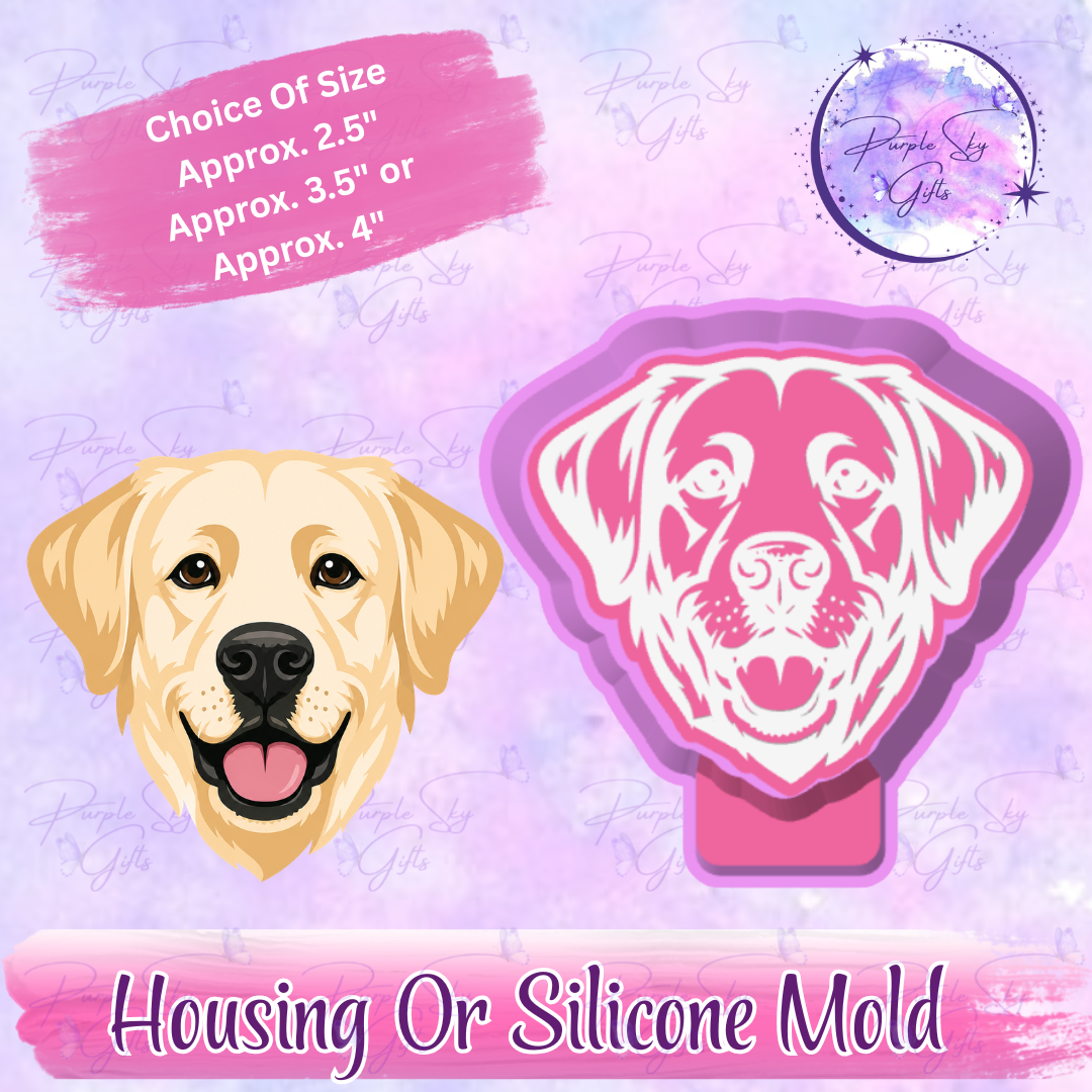 Labrador Dog Freshie Housing or Silicone Mold