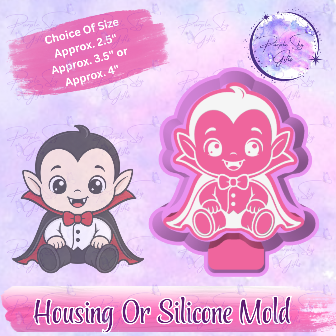 Baby Dracula Mold Housing or Silicone Mold