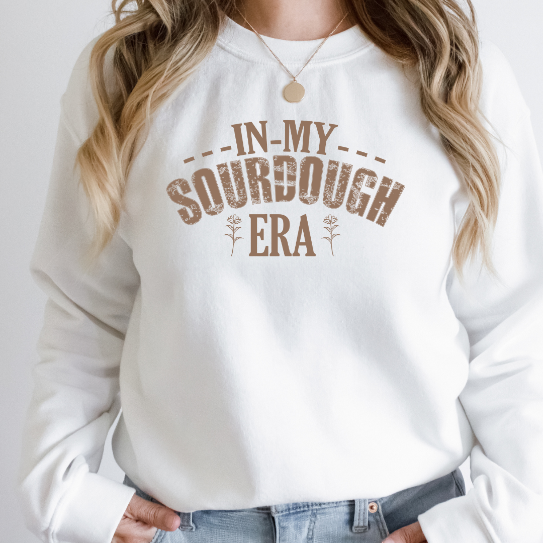 Boho Distressed In My Sourdough Era T-Shirt or Crewneck