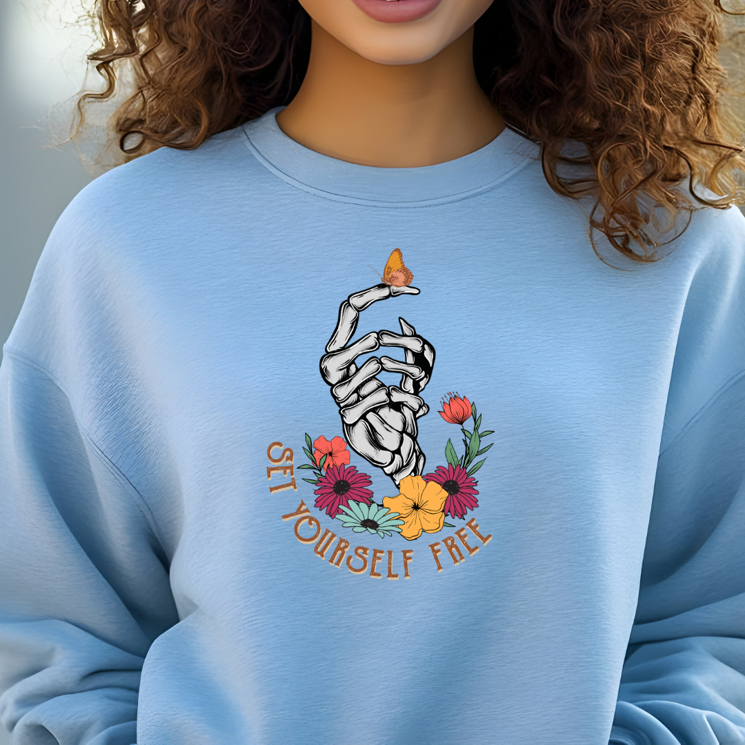 Set Yourself Free T-Shirt, Crewneck or Hoodie