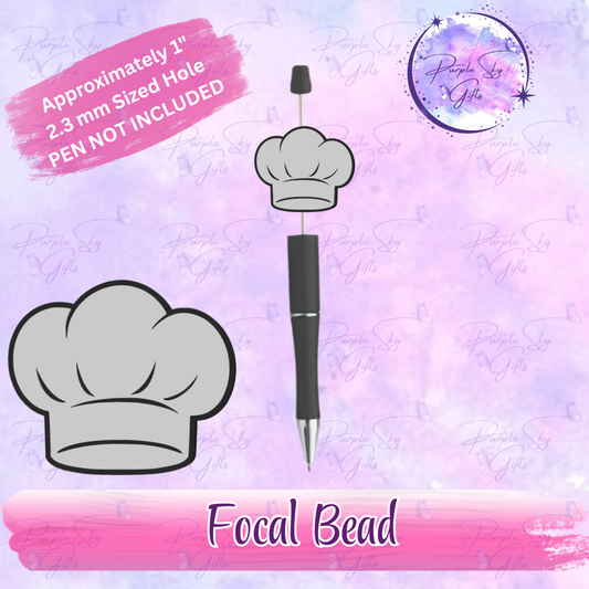 Chef's Hat Focal Bead