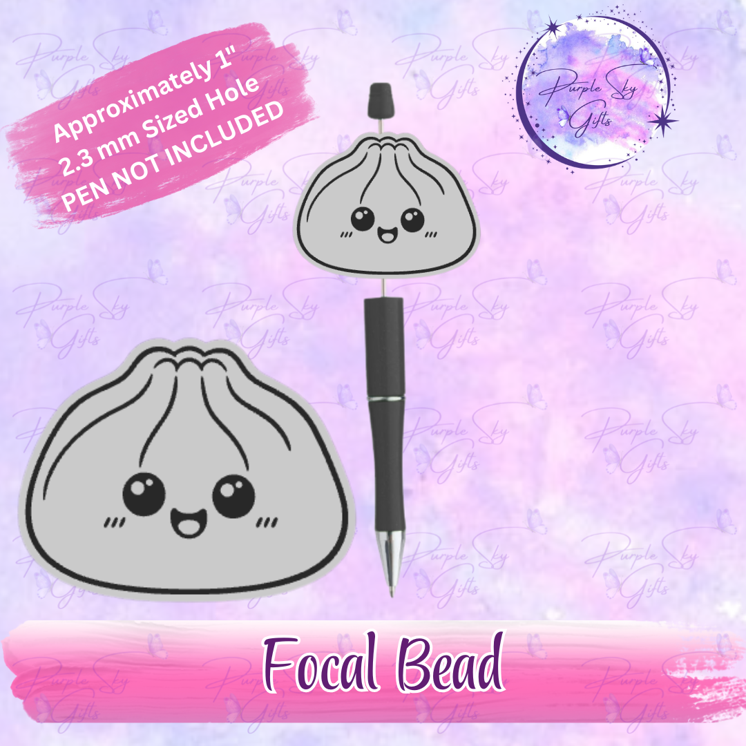 Cute Dumpling Focal Bead