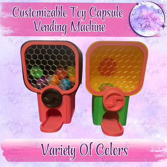 Toy Capsule Gumball Vending Machine