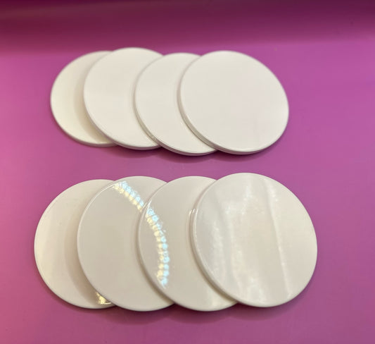 Ceramic Sublimation Blank Round Coasters - Destash
