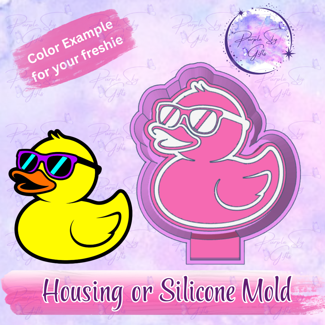 Cool Duck Housing OR Silicone Mold