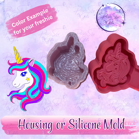 Unicorn Head Mold Housing or Silicone Mold