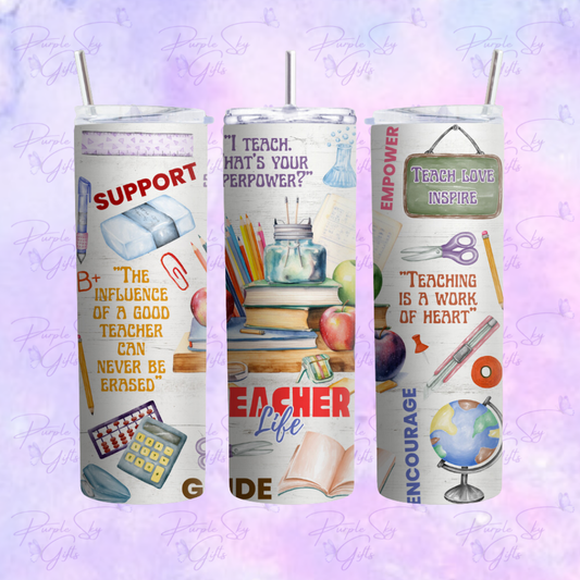 Teacher Life 20 oz Tumbler