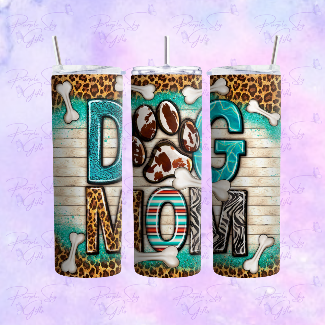 Western Dog Mom 20 oz Tumbler