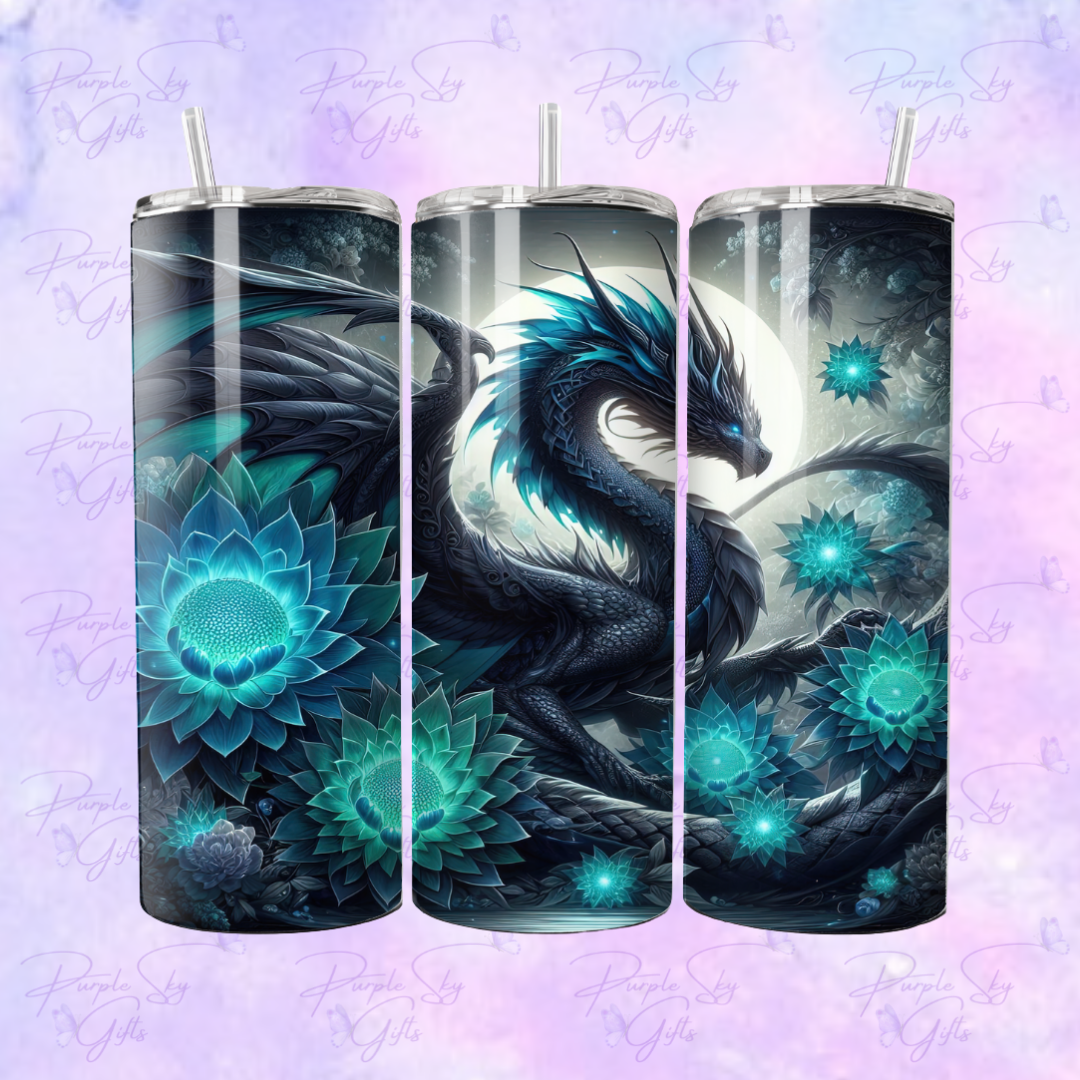 Dark Fantasy Dragon 20 oz Tumbler