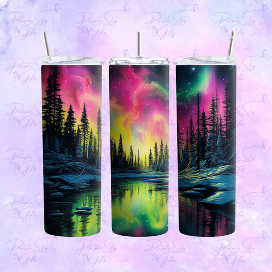 Vibrant Northern Lights 20 oz Tumbler