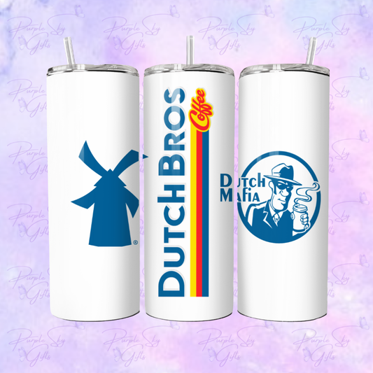 Dutch Bros Coffee Mafia 20 oz Tumbler