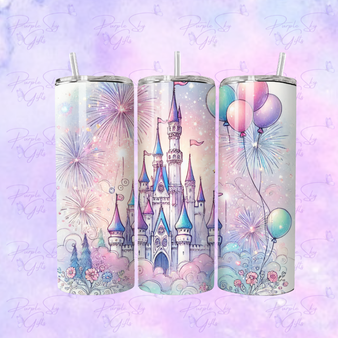 Fantasy Princess Castle 20 oz Tumbler