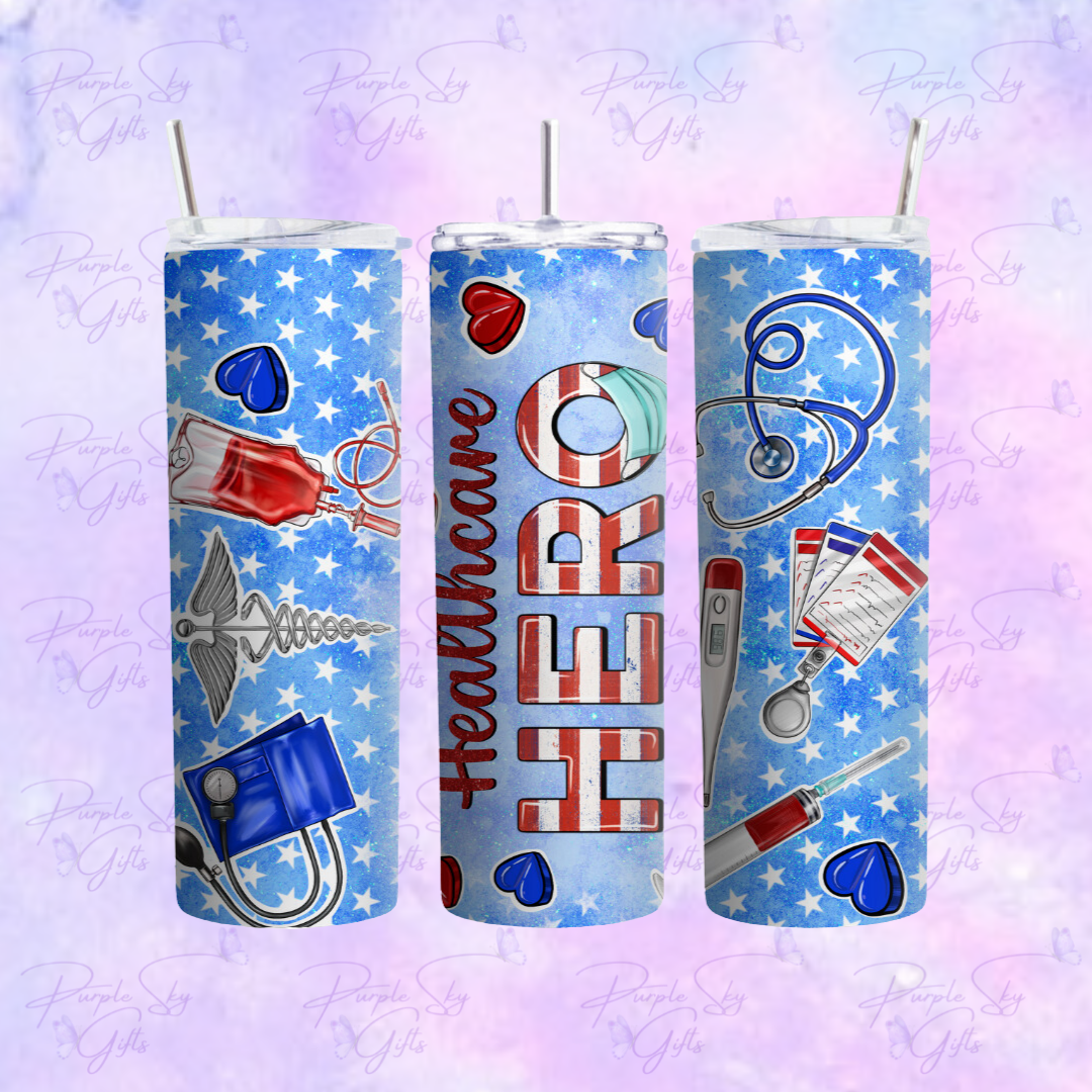 Healthcare Hero First Responder 20 oz Tumbler