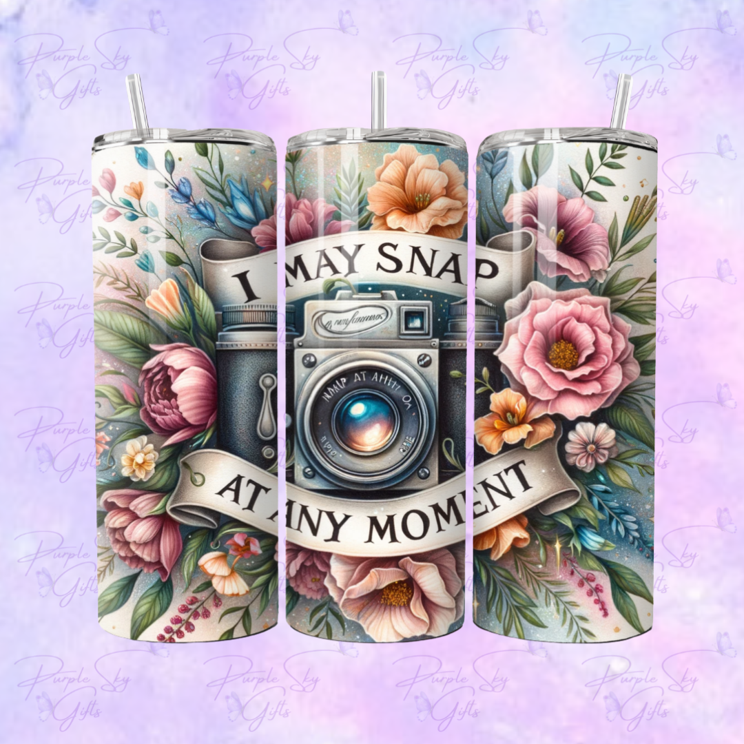 I May Snap At Any Moment  - Photographer 20 oz Tumbler