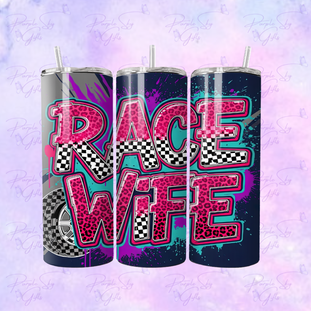 Race Wife 20 oz Tumbler