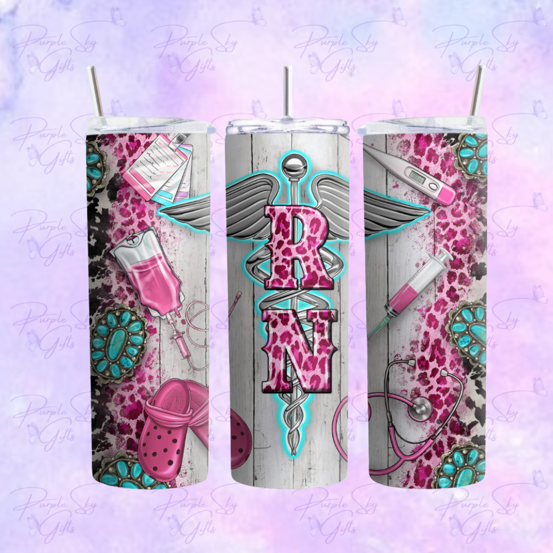 Registered Nurse RN 20 or 30 oz Tumbler