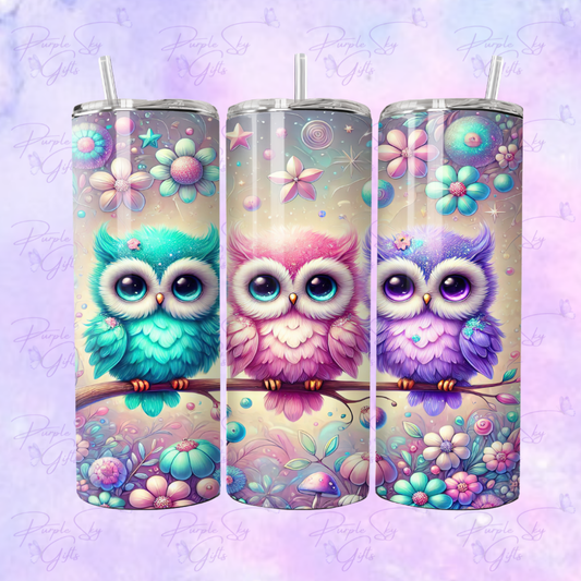 Three Owls 20 oz Tumbler