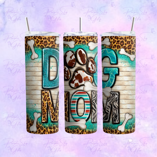 Western Dog Mom 20 or 30 oz Tumbler
