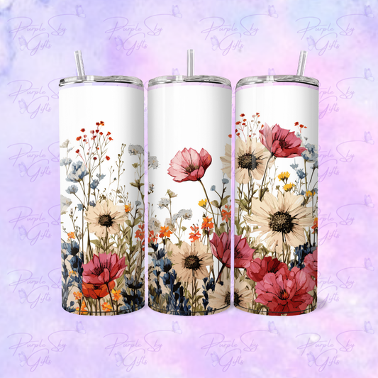 Wildflower Garden 20 oz Tumbler