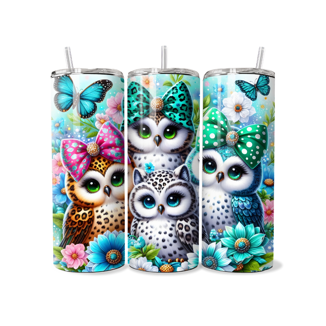 Baby Owls 20 oz Tumbler