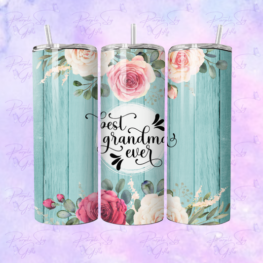 Best Grandma Ever 20 oz Tumbler