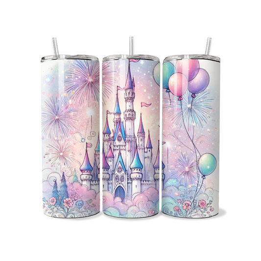Fantasy Princess Castle 20 or 30 oz Tumbler