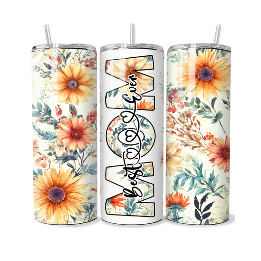 Best Mom Ever Boho - Mother's Day 20 or 30 oz Tumbler