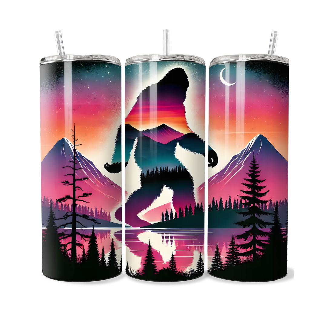 Bigfoot Sasquatch 20 or 30 oz Tumbler