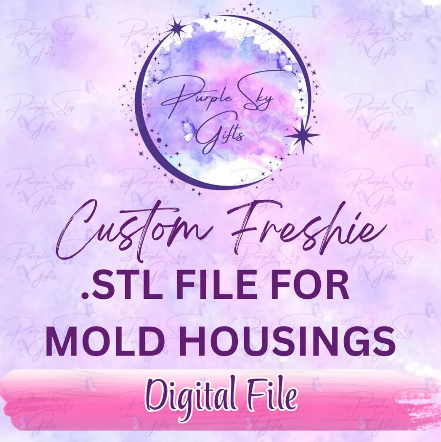 Custom STL Freshie Mold Housing STL Digital File