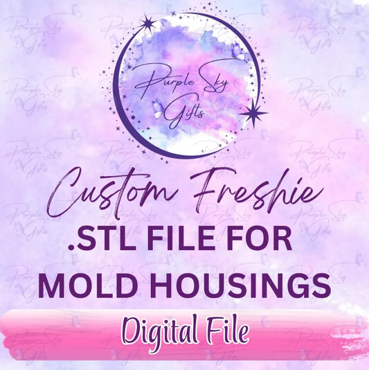 Custom STL Freshie Mold Housing STL Digital File