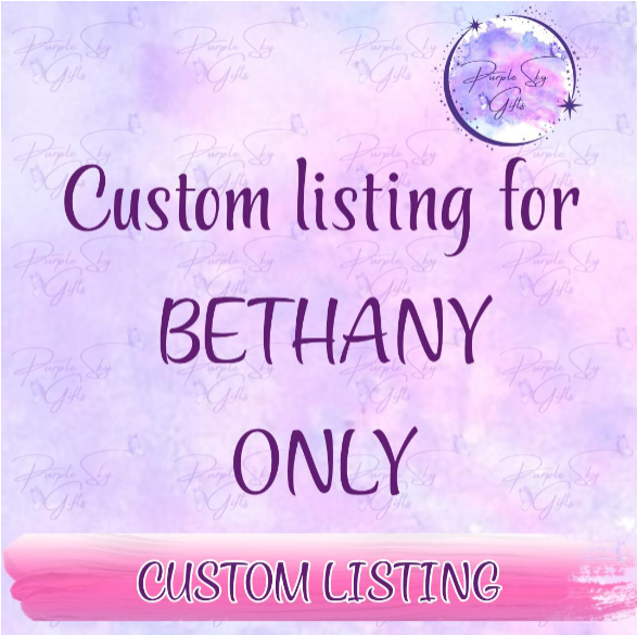 CUSTOM LISTING FOR BETHANY ONLY STL Digital File 2 Designs