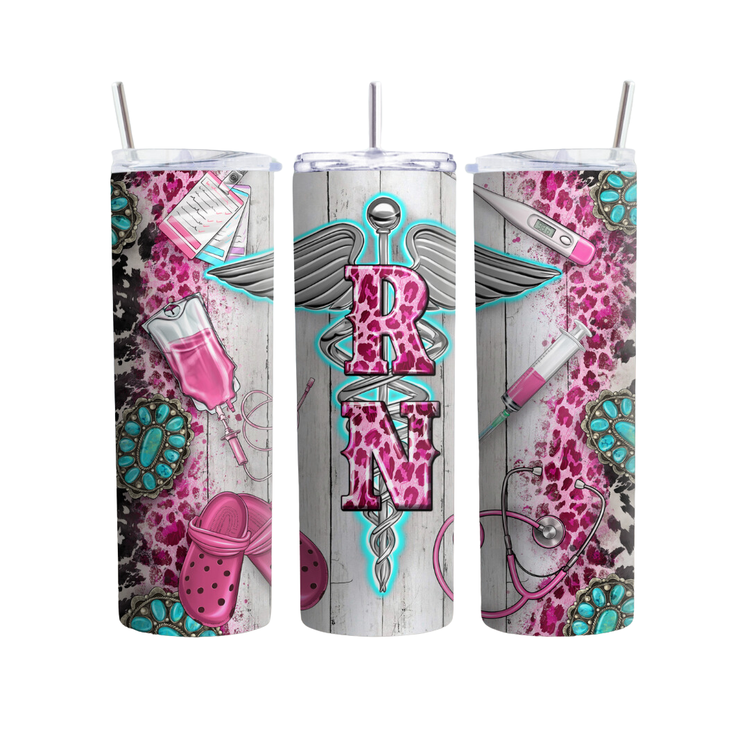Registered Nurse RN 20 oz Tumbler