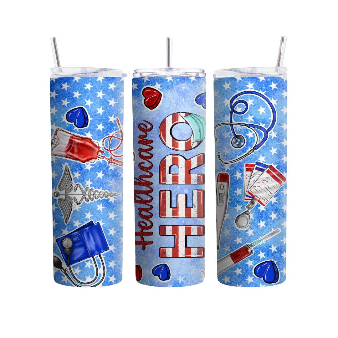 Healthcare Hero First Responder 20 oz Tumbler